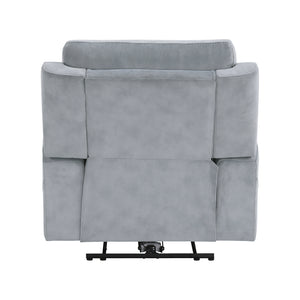 Polished Microfiber Power Reclining Chair