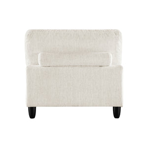 Textured Microfiber Armless Chair