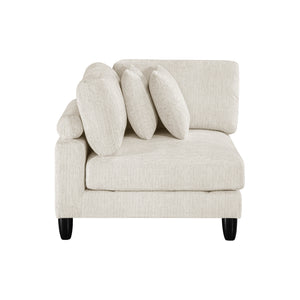 Textured Microfiber Corner Seat