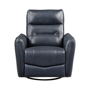Leather Swivel Glider Reclining Chair