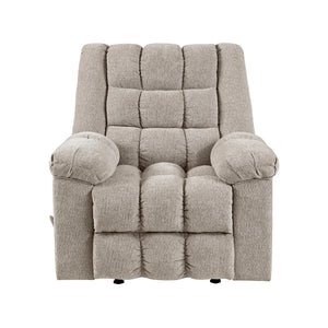 Chenille Fabric Manual Rocker Reclining Chair