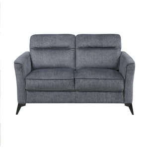 Textured Microfiber Loveseat