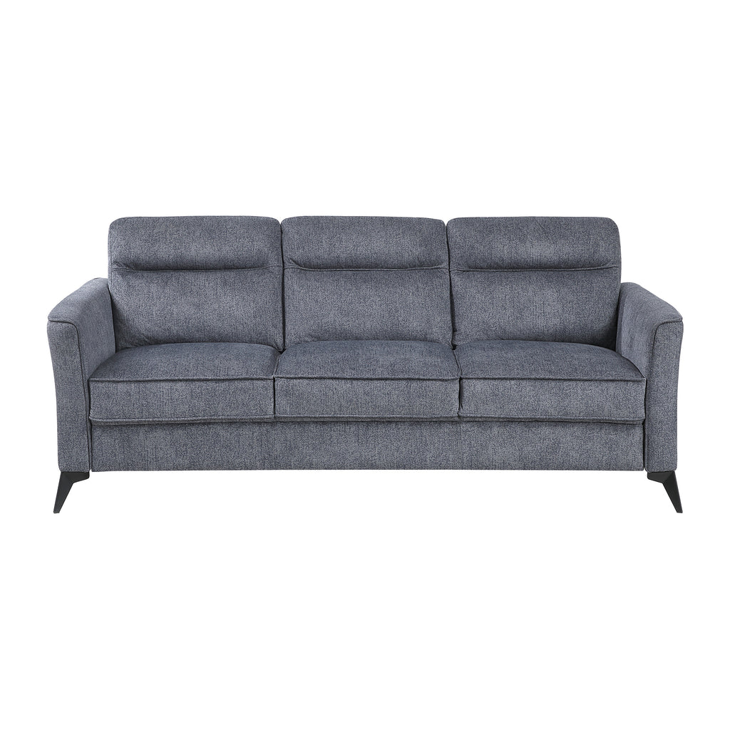 Textured Microfiber Sofa