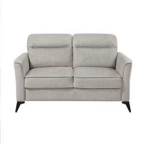 Textured Microfiber Loveseat
