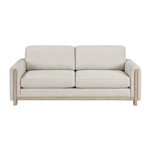 Textured Fabric Living Room Sofa
