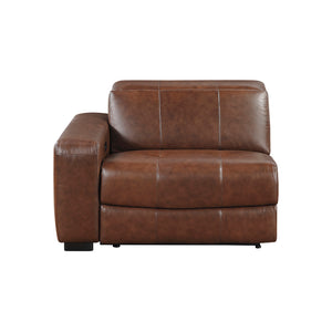 Leather Power Left Side Reclining Chair