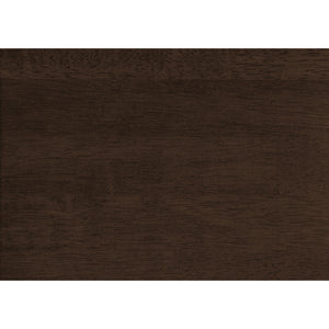 Schmid 38" Transitional Wood Bench in Dark Walnut Finish