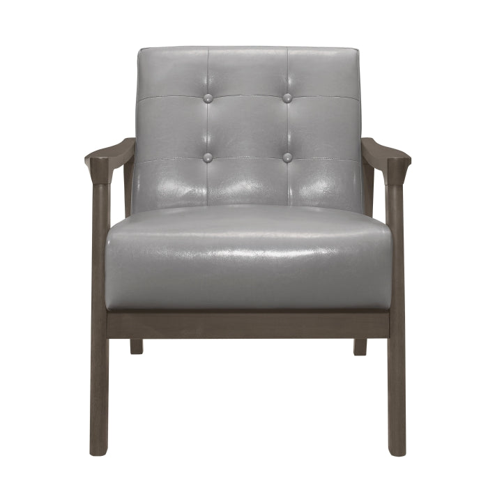 Camoin Solid Textured Accent Chair