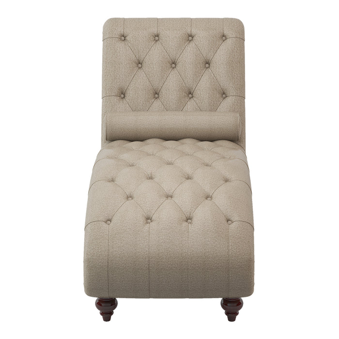 Jude Bolingbrook Chaise with Nailhead and Pillow