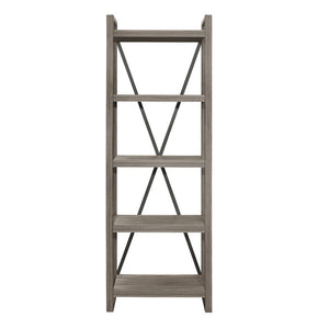 Marseille  27.5" Transitional Wood Side Pier in Weathered Gray