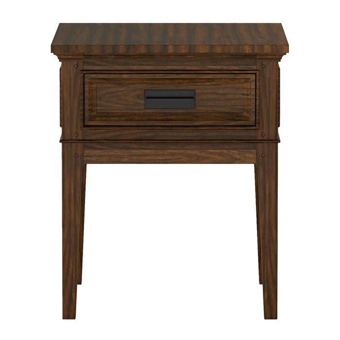 Cammie Tamsin End Table with Functional Drawer