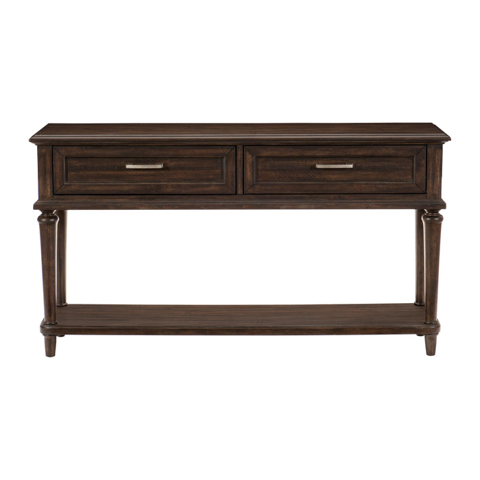 Garinet Verano Sofa Table with Two Functional Drawers