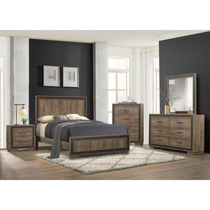 Rosnay Panel Bed, Cal-King