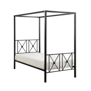 Toulon Gable Canopy Bed, Twin