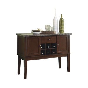 Lantana Diego Server with Marble Top