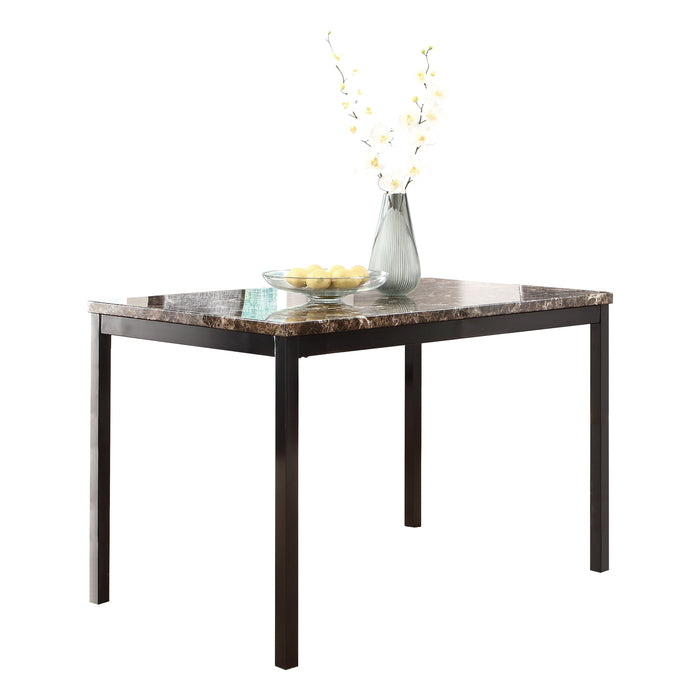 Griffon Paseo Dining Table with Faux Marble Top