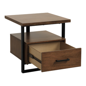 Northside Cotterill End Table with Functional Drawer