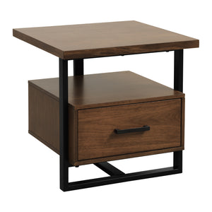 Northside Cotterill End Table with Functional Drawer