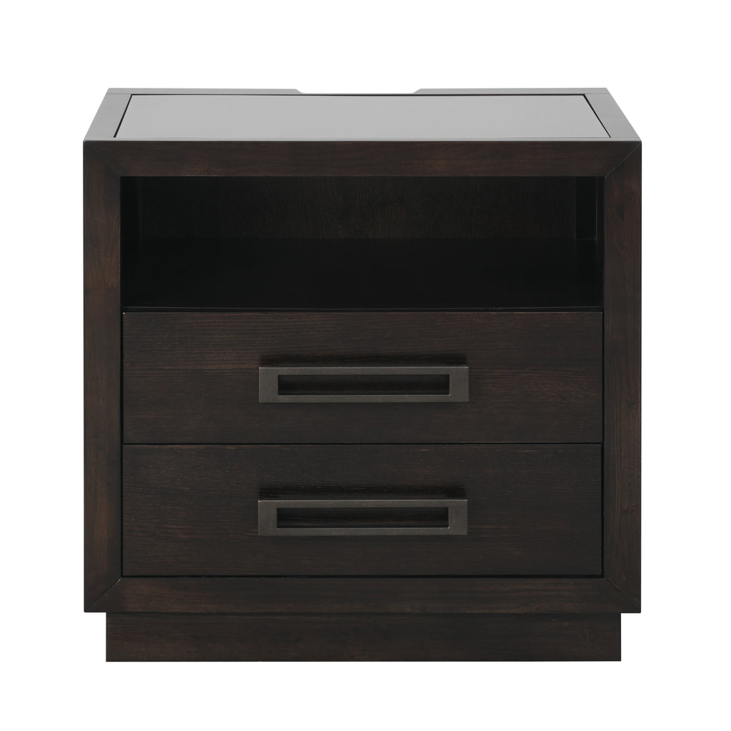 Novak Bexley Night Stand with LED Lighting