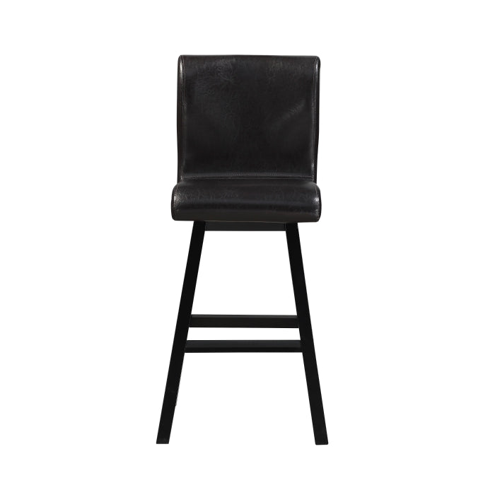 Ougier Bar Height Swivel Barstool (Set of 2)