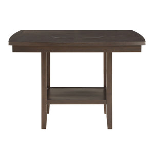 Rosalie Counter Height Dining Table with Lazy Susan