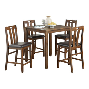 Aggiano 5-Piece Pack Counter Height Dining Set