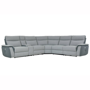 Ulrich 6-piece Contemporary Modular Reclining Sectional