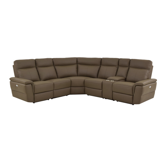 Thurmont Fleming  6-Piece Sectional, Left/Right Side Recliners