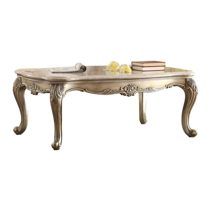 Amancio Augusta Cocktail Table with Marble Top