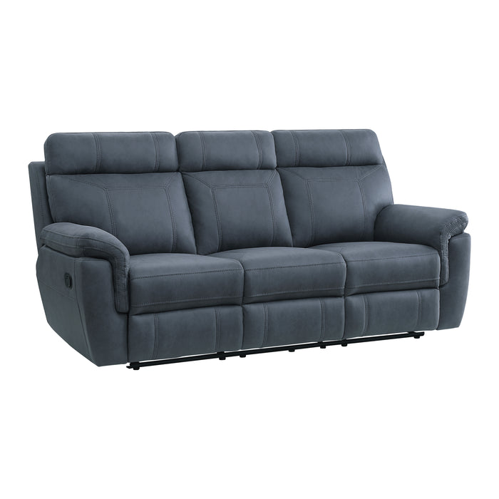 Sedley 85" Double Reclining Sofa with Drop-Down Cup Holders