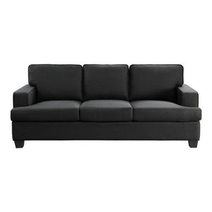 Vadnais 18.5" Contemporary Textured Sofa