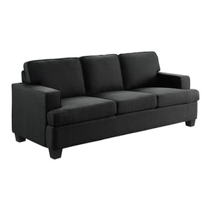 Vadnais 18.5" Contemporary Textured Sofa