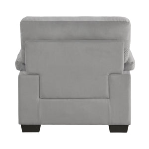 Linnea Textured Chair in Gray
