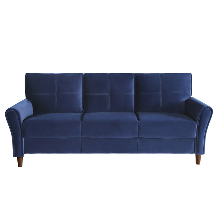 Timber Forge Contemporary Tufted Sofa