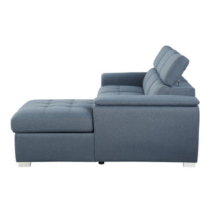 Wystan 2-Piece Sectional with Pull-Out Bed