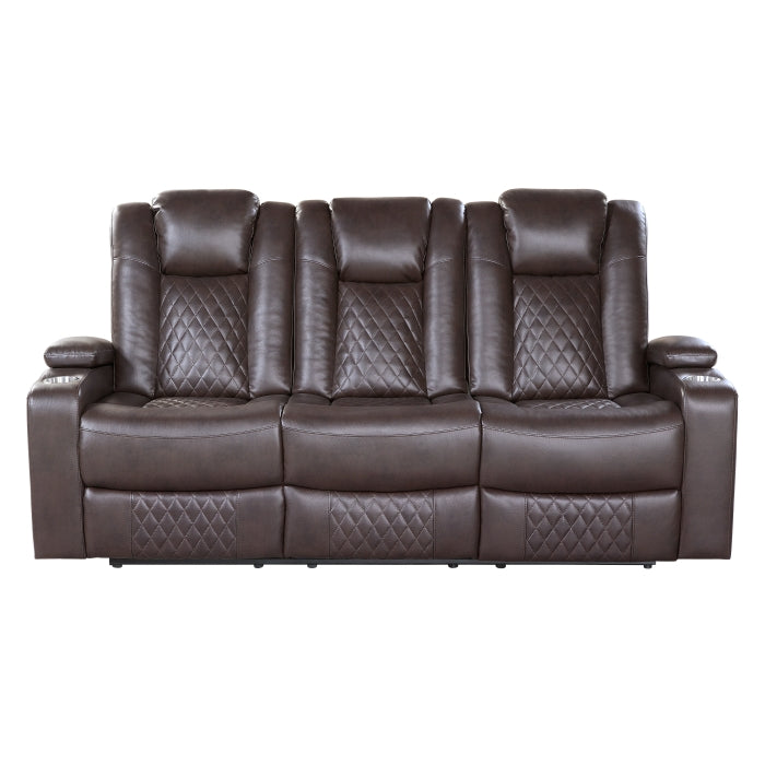 Max Power Double Reclining Sofa