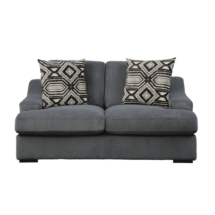 Norwood 68" Love Seat with 2 Pillows