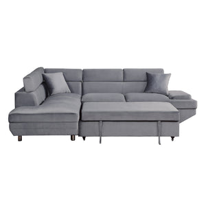 Steer Gray 76" 2-Piece Sectional with Left Chaise