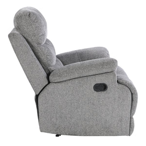 Moapa Gray 38" Glider Reclining Chair