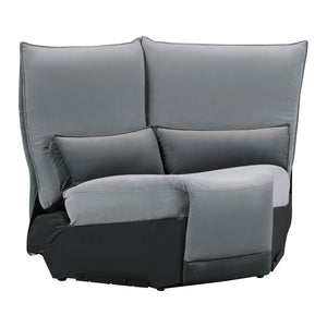 Shola Gray 114" Power Reclining Sectional