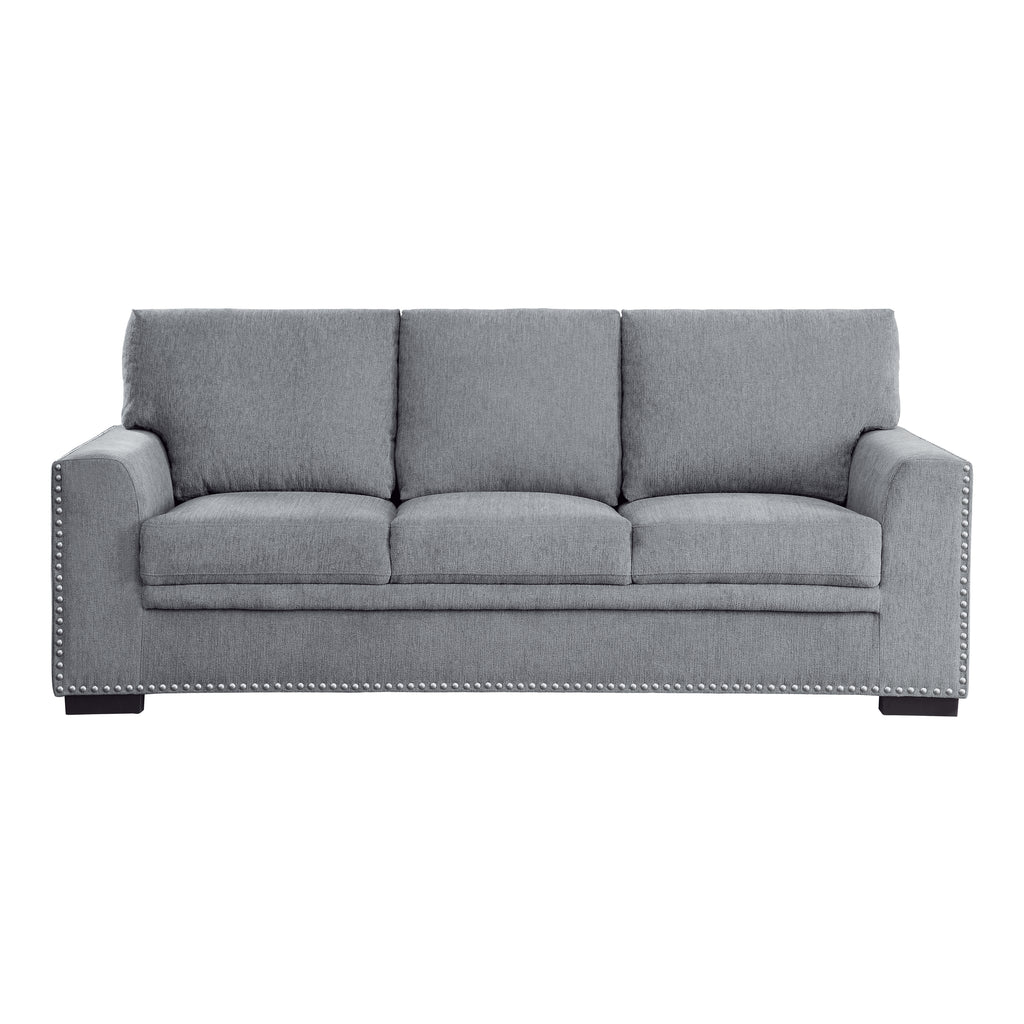 Trammel Contemporary Wood Sofa