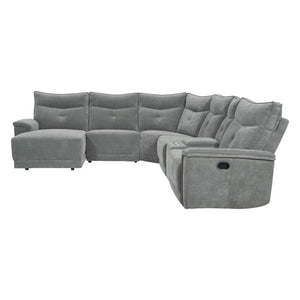 Clancy 6-Piece Manual Reclining Sectional