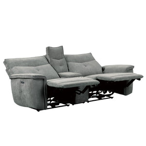 Clancy Power Reclining Loveseat with Console