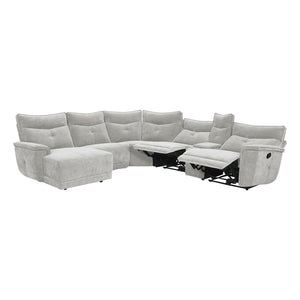 Clancy 6-Piece Manual Reclining Sectional