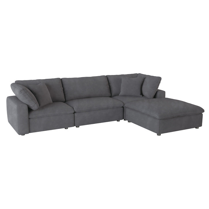 Elevated 4-Piece Modular Sectional
