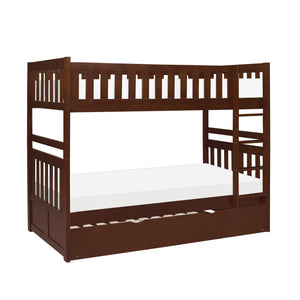 Bartly Bunk Bed, Twin/Twin with Twin Trundle