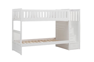 Bartly Twin/Twin Step Bunk Bed