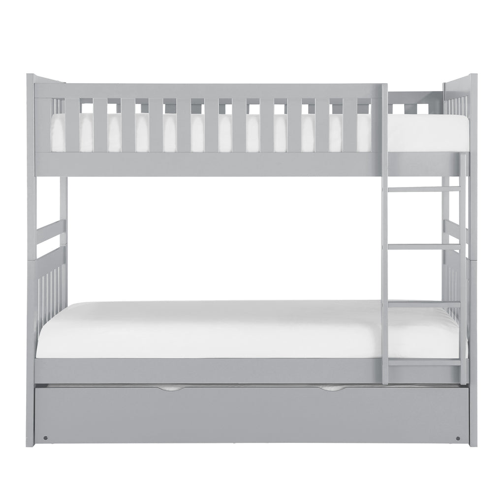 Bartly Bunk Bed, Twin/Twin with Twin Trundle