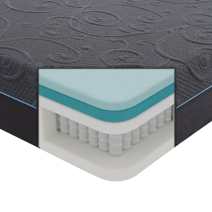 Venture 14" Gel-Infused Memory Foam Hybrid Mattress