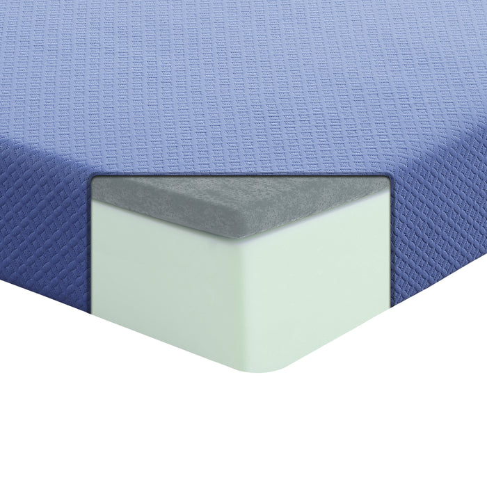 Cabanel 7" Gel-Infused Memory Foam Mattress with Pillow